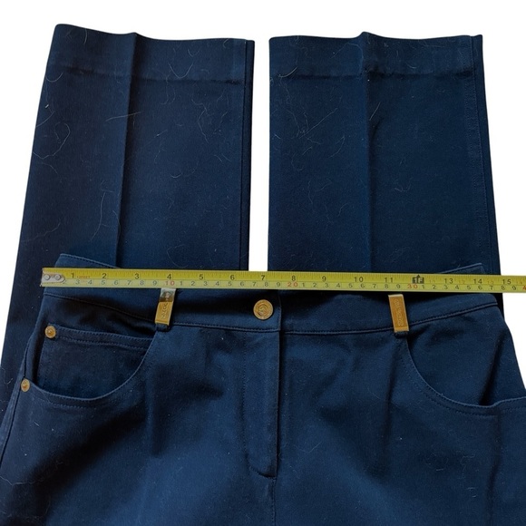 St. John Sport Classic Navy Blue Straight Leg Classic Pant, Womens size 4 - Picture 7 of 8
